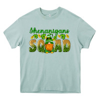 Arona shenanigans squad gnomes shamrock gold leopard glitter Heavy Core Tee - Artiststas