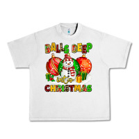 Lunar Rock Balls Deep Into Christmas Urban Heavy Tee - MaliasSmallBusiness