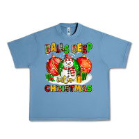 Balls Deep Into Christmas Urban Heavy Tee | Teevron
