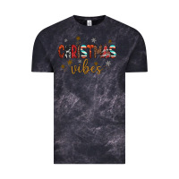 Cloud Black christmas vibes Vintage Tee - JahusDesignShop
