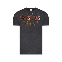 Vintage Black christmas vibes Vintage Tee - JahusDesignShop