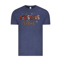 Vintage Denim christmas vibes Vintage Tee - JahusDesignShop