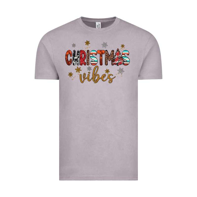 Christmas Vibes Vintage Tee by JahusDesignShop | Teevron