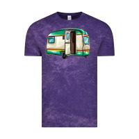 Cloud Purple caravan Vintage Tee - MaliasSmallBusiness