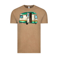 Vintage Coffee caravan Vintage Tee - MaliasSmallBusiness