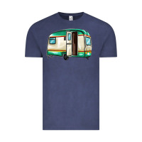 Vintage Denim caravan Vintage Tee - MaliasSmallBusiness