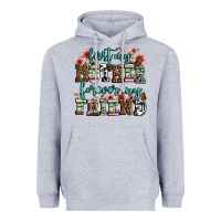 Heather Grey first my mother forever my friend Heavyweight Hoodie - OliviaCreatesArt