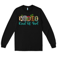 Black rodeo kind of girl Long Sleeve Tee - Artiststas