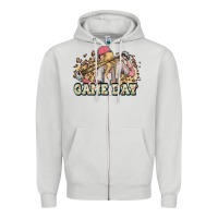 Dove Grey game day baseball leopard Zipper Hoodie - HowdyJamesFarm