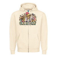 Sandshell game day baseball leopard Zipper Hoodie - HowdyJamesFarm
