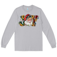Moon Dust santa joy with sunflowers Long Sleeve Tee - RanaPortraitStore