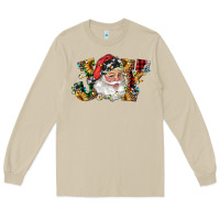 Mushroom santa joy with sunflowers Long Sleeve Tee - RanaPortraitStore