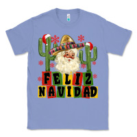 Colony Blue feliz navidad mexican santa Classic Tee - MaliasSmallBusiness