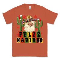 Copper feliz navidad mexican santa Classic Tee - MaliasSmallBusiness