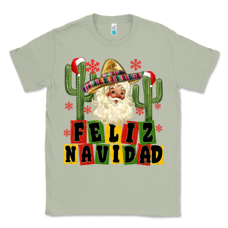 Feliz Navidad Mexican Santa Classic Tee by MaliasSmallBusiness | Teevron