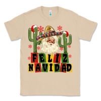 Mushroom feliz navidad mexican santa Classic Tee - MaliasSmallBusiness