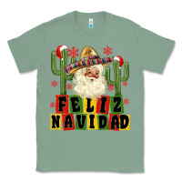 Sage feliz navidad mexican santa Classic Tee - MaliasSmallBusiness
