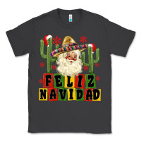 Smoke feliz navidad mexican santa Classic Tee - MaliasSmallBusiness