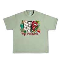 Oil Green NP Nurse Practitioner Christmas Urban Heavy Tee - MaliasSmallBusiness