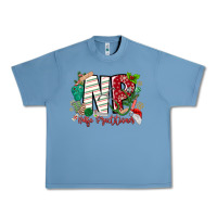Pebble Blue NP Nurse Practitioner Christmas Urban Heavy Tee - MaliasSmallBusiness