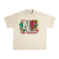 Sandshell NP Nurse Practitioner Christmas Urban Heavy Tee - MaliasSmallBusiness