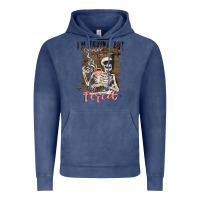 Vintage Denim im trying but tired Vintage Hoodie - MaliasSmallBusiness