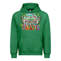 Emerald just a little ray of pitch black Urban Hoodie - CowhideDigitalArt
