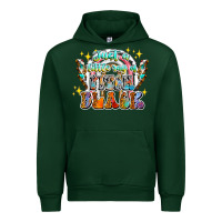 Forest Green just a little ray of pitch black Urban Hoodie - CowhideDigitalArt
