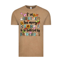 Vintage Coffee ive survived too many storms to bebothered by rain Vintage Tee - MaliasSmallBusiness