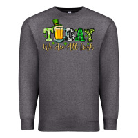 Charcoal Heather Today we are all Irish Premium Sweatshirt - OliviaCreatesArt