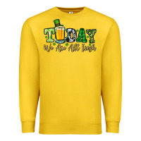 Lemon Today we are all Irish Premium Sweatshirt - OliviaCreatesArt