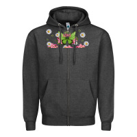 Charcoal Heather self love Zipper Hoodie - TumblerDesignByShophia