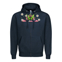 Navy self love Zipper Hoodie - TumblerDesignByShophia