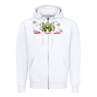 White self love Zipper Hoodie - TumblerDesignByShophia