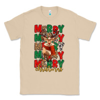 Mushroom merry christmas reindeer Classic Tee - MaliasSmallBusiness