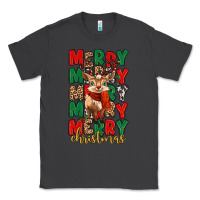 Smoke merry christmas reindeer Classic Tee - MaliasSmallBusiness