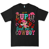 Black cupid find me a cowboy Premium Tee - NancyCooperArtShop