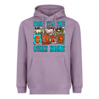 Lavender pray till the cows come home olivia Heavyweight Hoodie - OliviaCreatesArt