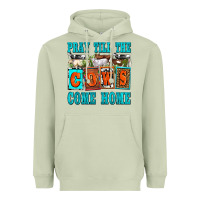 Matcha pray till the cows come home olivia Heavyweight Hoodie - OliviaCreatesArt