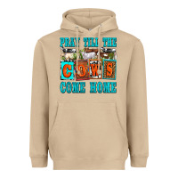 Mushroom pray till the cows come home olivia Heavyweight Hoodie - OliviaCreatesArt