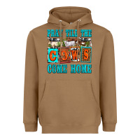 Toasted Coconut pray till the cows come home olivia Heavyweight Hoodie - OliviaCreatesArt