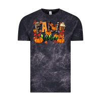 Cloud Black fall vibes Vintage Tee - MaliasSmallBusiness