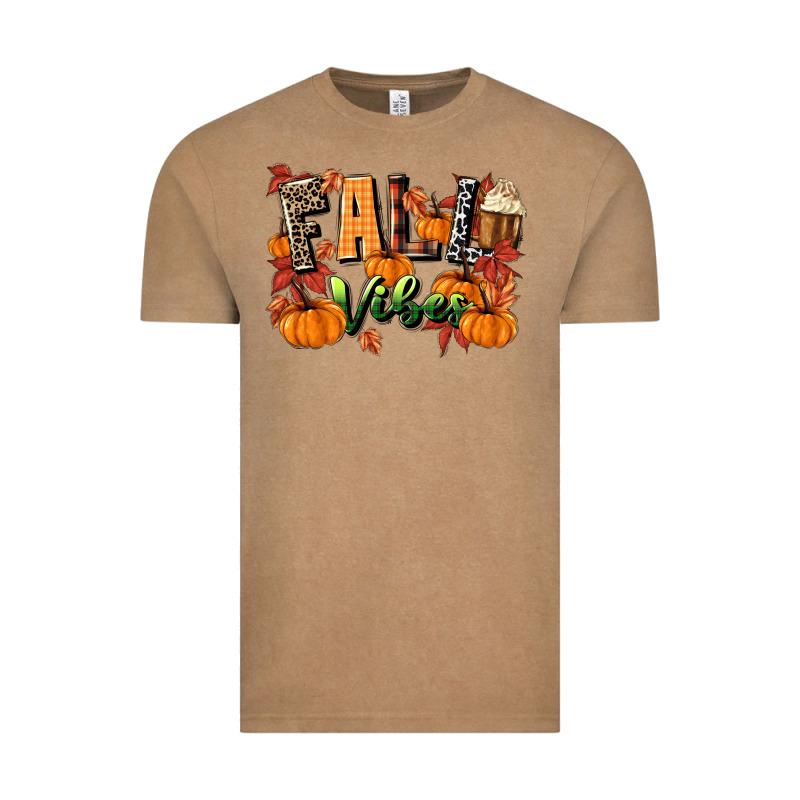 Fall Vibes Vintage Tee by MaliasSmallBusiness | Teevron