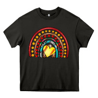 Asphalt softball rainbow Heavy Core Tee - Artiststas