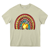 Mossy softball rainbow Heavy Core Tee - Artiststas