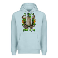 Blue Mist Sham rockin St. Patrick's Day Premium Hoodie - CowGirlArtShop