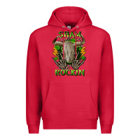 Cardinal Sham rockin St. Patrick's Day Premium Hoodie - CowGirlArtShop
