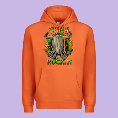 Sham Rockin St. Patrick's Day Premium Hoodie Designed By Cowgirlartshop