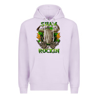 Lilac Sham rockin St. Patrick's Day Premium Hoodie - CowGirlArtShop