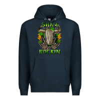 Navy Sham rockin St. Patrick's Day Premium Hoodie - CowGirlArtShop